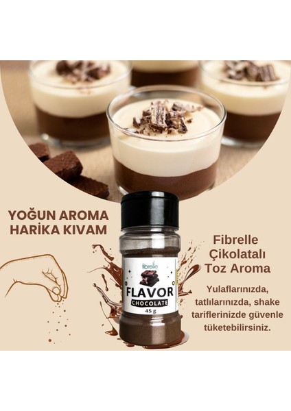 Flavor Chocolate / Çikolatalı Aroma Verici 45 gr