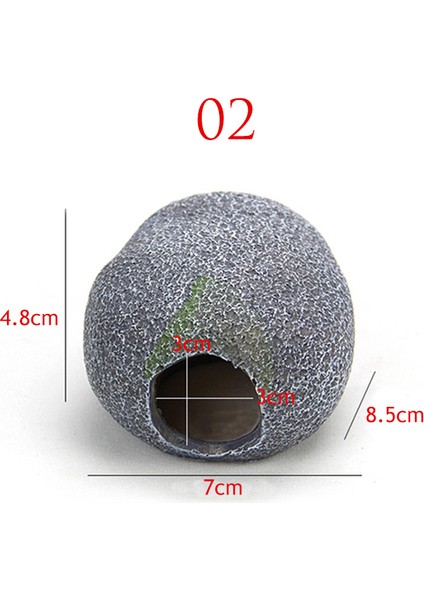 B Tarzı Kertenkele Yılan Kaplumbağa Sığınağı Dinlenme Mağarası Sürüngen Gizleme Mağara Ev Basking Gizle Habitat Akvaryum Peyzaj Teraryum Dekor (Yurt Dışından)