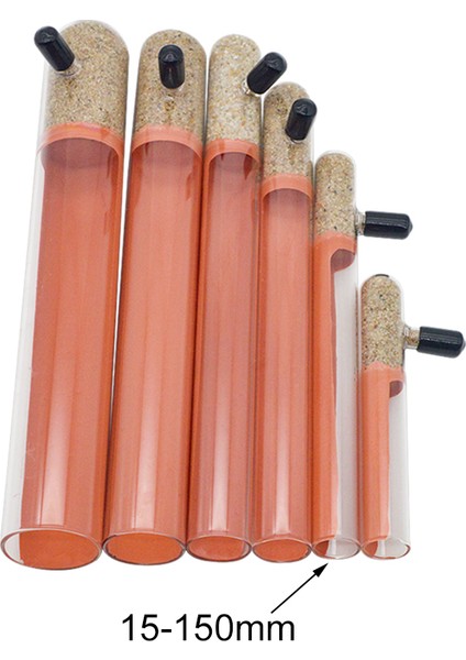 15-150MM Tarzı Dıy Ekolojik Alçı Karınca Çiftliği Test Tüpü Su Alçı Karınca Yuvası Çeşitli Boyutlarda Tüpler Karınca Evi Atölyesi Pet Karınca Yuvası Kraliçe Karınca (Yurt Dışından)