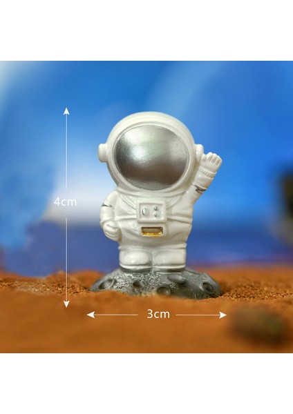 D Stili Karınca Çiftliği Dekor Mini Astronot Uzay Dekorasyon Peyzaj Karınca Yuvası Karınca Evi Aksesuarları Karınca Yuvası Karınca Bahçesi Için Atölye Dekor (Yurt Dışından)