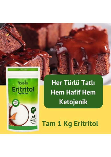 Eritritol Ketojenik Vegan 1 kg