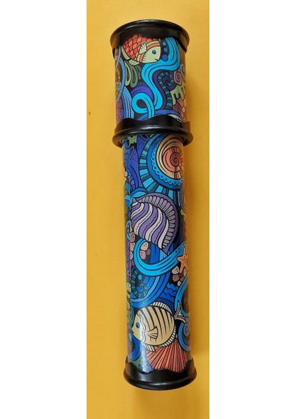 Oyuncak Kaleydoskop Dürbün Metal 14 cm