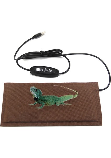 3 Aşamalı Stil Sürüngen Isıtma Pedi Sıcaklık Kontrolü Pet Sıcaklık Parçası Kertenkele Hamster Idrar Tırmalama Bakım Battaniyesi USB Isıtma Mat # 5o (Yurt Dışından) fiyatları
