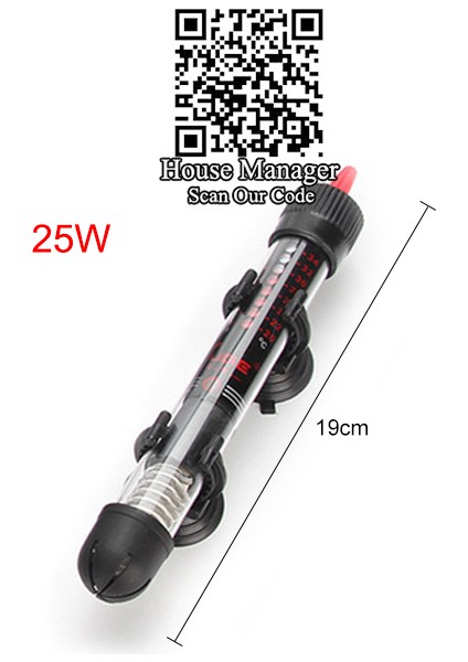 25W Tarzı Ab Fiş Adaptörü 220V 110V 220V Ayarlanabilir Sıcaklık Termostatı Isıtıcı Çubuk W Cam Isıtıcı Dalgıç Akvaryum Balık Tankı Su Isıtıcı (Yurt Dışından)