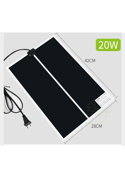 20W Tarzı 5W ~ 35W 220V Isı Mat Isıtıcı Yatak Mat Pad Amfibiler Ayarlanabilir Sıcaklık Pet Sürüngen Isıtma Isıtıcı Su Geçirmez (Yurt Dışından)