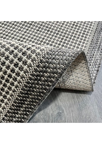 JS9213 Jüt Sisal Gri Makine Halısı