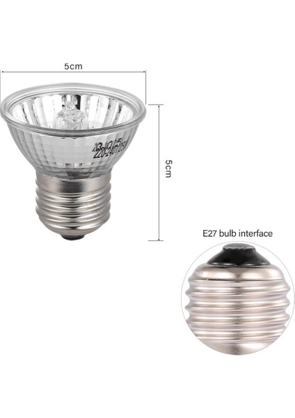 25 W Sürüngen Lamba Ampul Kaplumbağa Güneşlenme Uv Ampuller Uva Uvb Isıtma Lambası Amfibi Kaplumbağa Akvaryum Için Sıcaklık Kontrol (Yurt Dışından)