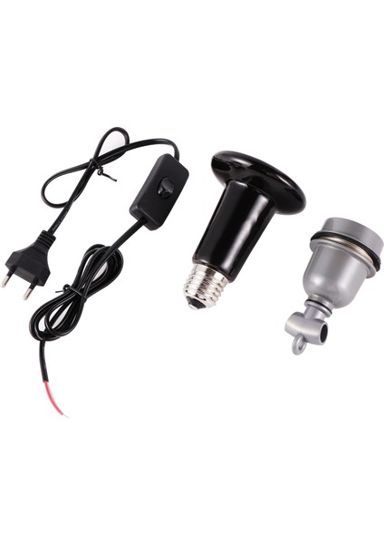 75W Tarzı Sürüngen Isı Lambaları Yılan Kaplumbağalar Kertenkele Isı Lambaları Pet Çiftlik Hayvanı Sürüngen Kümes Hayvanları Ilıman Kutu Seramik Isıtıcı Lamba 25W~200W (Yurt Dışından) fırsatları