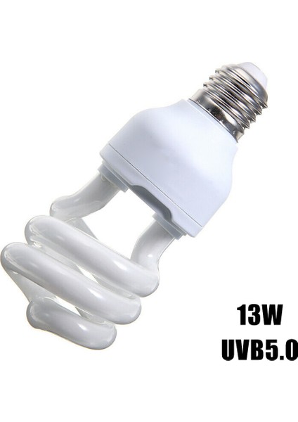 13W Uvb5.0 Tarzı Uvb Kompakt Işık Floresan Teraryum Sürüngen Lamba Ampulleri Işık STTA889 (Yurt Dışından)