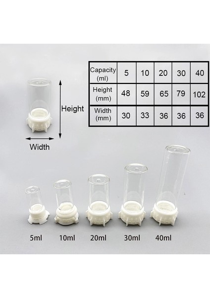 5ml Tarzı Karınca Çiftliği Su Besleme Alanı Karınca Karınca Yuvası Için Su Kasesi Karınca Yuvası Büyük Kapasiteli Su Besleyici Karınca Evi Içme Şişesi Atölyesi (Yurt Dışından) fırsatları