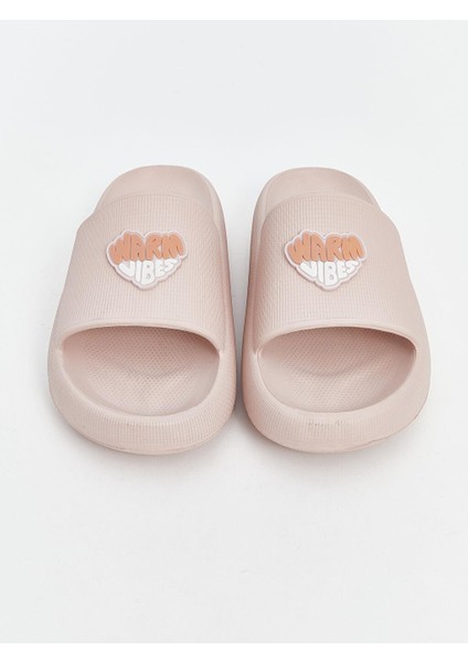 Lcw Steps Kalp Baskılı Kadın Terlik modelleri