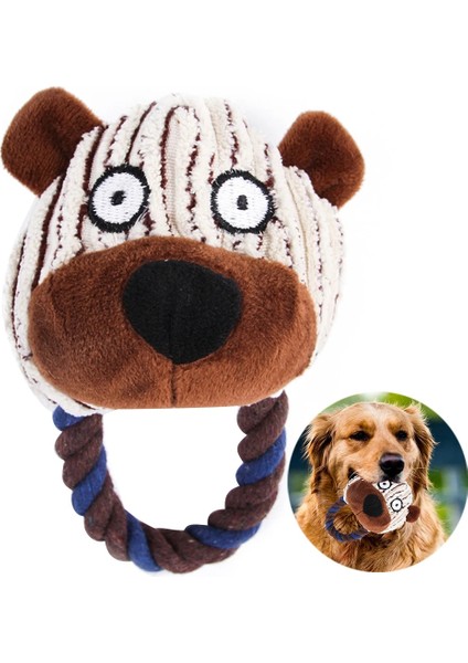 1 Stil Ayı S Beden Küçük Büyük Köpekler Için Köpek Çiğneme Oyuncakları Isırmaya Dayanıklı Köpek Cızırtılı Ördek Oyuncakları (Yurt Dışından)