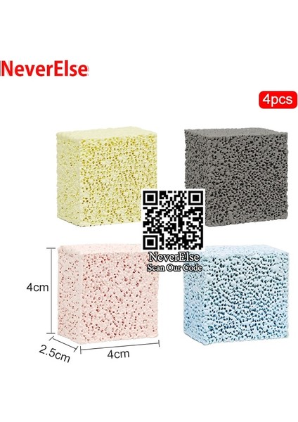 4 Adet 4X4X2.5CM Tarzı Resim Olarak Nano- Tuğla Akvaryum Filtre Medya Aktif Karbon Seramik Yüzükler Top Köpük Balık Tankı Filtre Akvaryum Filtre Aksesuarları (Yurt Dışından)