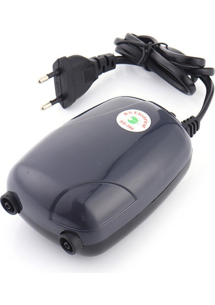 2m Tarzı Akvaryum Hava Pompası Balık Tankı Mini Kompresör Çek Valf Tüplü Tek Çift Çıkışlı Su Aksesuarları 220V 3W 5W (Yurt Dışından) fırsatları