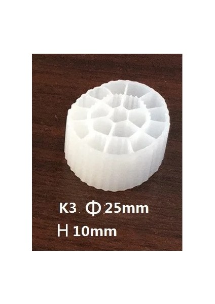 K3 Stili 500G K1 K2 K3 Akvaryum Koi Gölet Plastik Biyokimyasal Filtre Ortamı Balık Tankı Filtre Malzemesi Evi (Yurt Dışından)