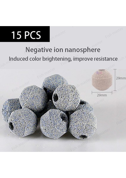 Altın Tarzı 1 Paket Gae No.1 Nano- Tuğlası Süper Enerji Filtresi Evi Filtre Malzemesi Tatlı Su Deniz Suyundan No2 No3 Po4 Nh3'ü Çıkarın (Yurt Dışından)