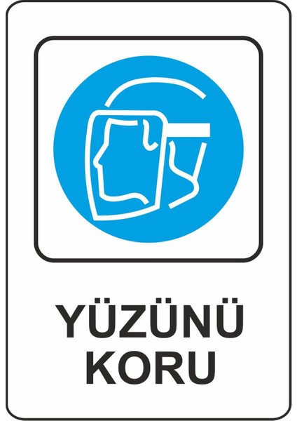 16 x 24 cm Pvc Yüzünü Koru