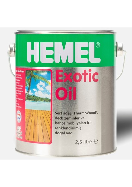 Hemel Exotic Oil Natural 2,5 Litre