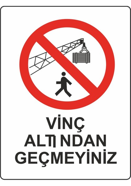 25 x 35 cm Pvc Vinç Altından Geçme
