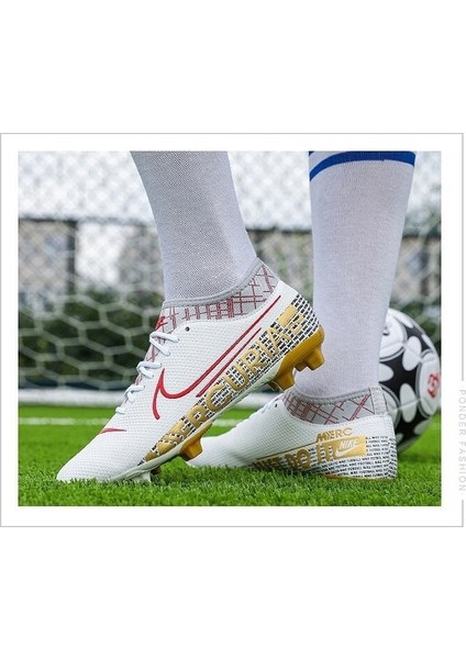 Lrsmile Kaymaz Eğitim Futbol Ayakkabıları Kapalı Açık Futbol Ayakkabıları (Yurt Dışından)