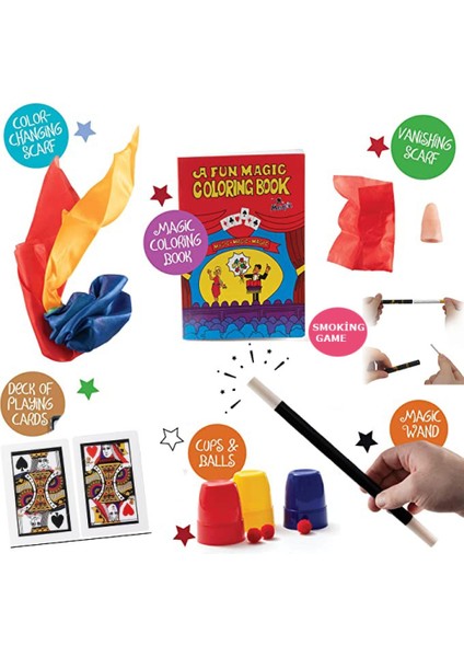 Sihirbazlık Malzemeleri İlizyon Ürünleri Sihir Oyunları 7 Farklı Oyun Seti fiyatları