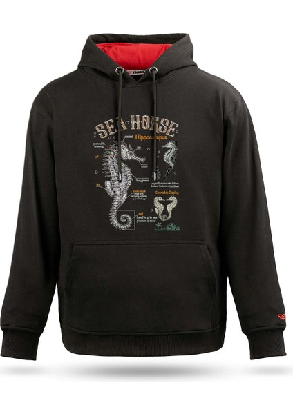 Sea Horse Anatomy Tasarım Sweatshirt, Erkek Sweatshirt, Kadın Sweatshirt