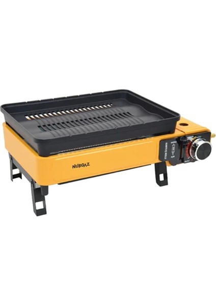 Portatif Gazlı Barbekü ve Pişirme Seti - Ng 500 modelleri