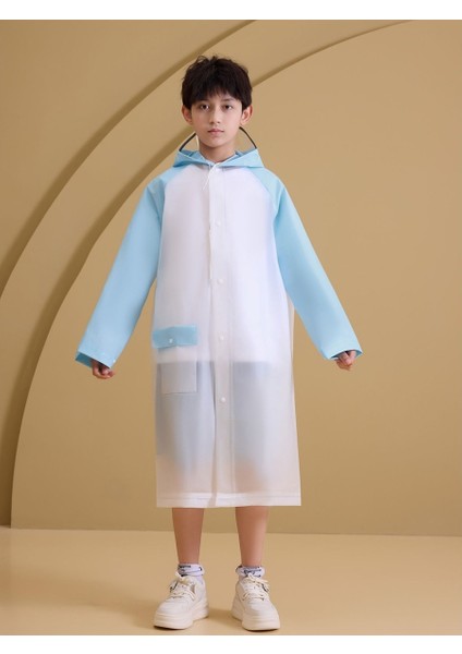 Kendi Desenini Yarat! Çanta Bölmeli Su Geçirmez Çocuk Yağmurluk fiyatları