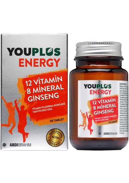 Energy Vitamin Mineral 30 Tablet fiyatları
