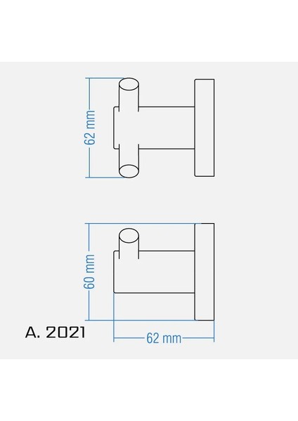 Croma Arya İkili Askılık Krom A.2021 fiyatları