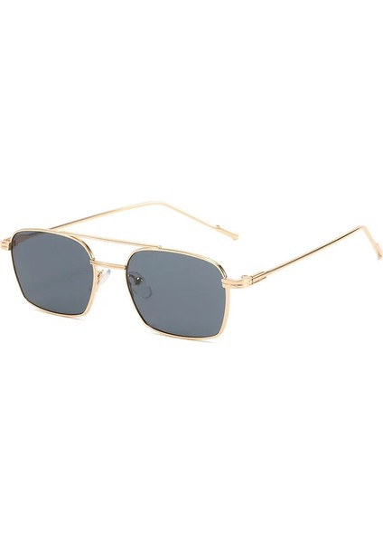 Dropshipping Moda Kare Güneş Gözlüğü Erkek Kadın Metal Güneş Gözlüğü Retro Güneş Gözlüğü Vintage Yüksek Kalite Gafas Oculos De Sol (Yurt Dışından) fiyatları