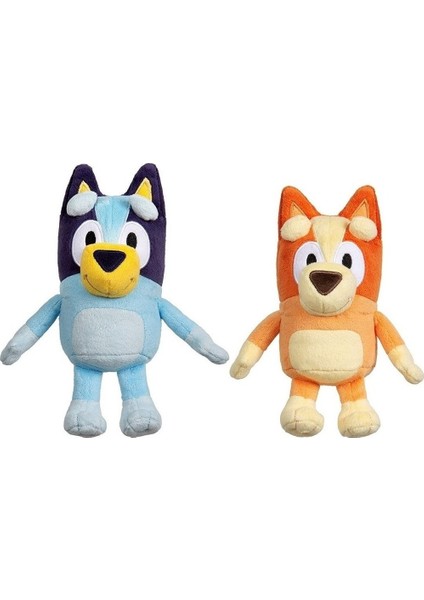 Saturnus 2'li Bluey & Bingo Peluş Oyuncak Paketi, 25 cm (Yurt Dışından)