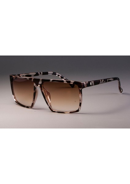 Kulou Retro Kare Güneş Gözlüğü Steampunk Erkek Kadın Marka Tasarımcı Gözlük Kafatası Logosu Tonları Uv Koruma Gafas (Yurt Dışından)
