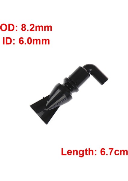 Od 8 mm Ördek Gagası S Stili Ayarlanabilir Akvaryum Filtre Pompası Döner Su Çıkışı Dönüş Borusu Konnektörü Sıhhi Tesisat Bağlantısı Balık Tankı Pompası Ördek Gagası Memesi (Yurt Dışından)