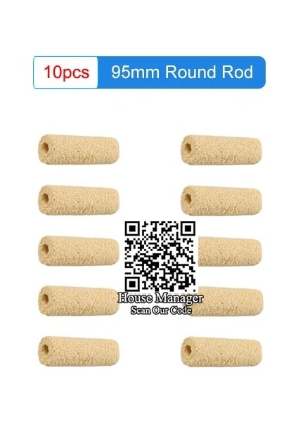 10 Adet 95MM Yuvarlak Stil Resim Olarak Akvaryum Alt Filtresi Malzeme Filtresi Akvaryum Balıkları Tankı Için Orta Biyolojik Filtre Çubuğu Gölet Besleme Kaynağı Nitrobakteri Çubuğu (Yurt Dışından)
