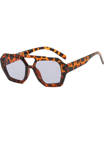 Vintage Kare Güneş Gözlüğü Kadın Retro Marka Ayna Güneş Gözlüğü Shuangqiao Moda Şeker Renkler Oculos De Sol Feminino (Yurt Dışından)
