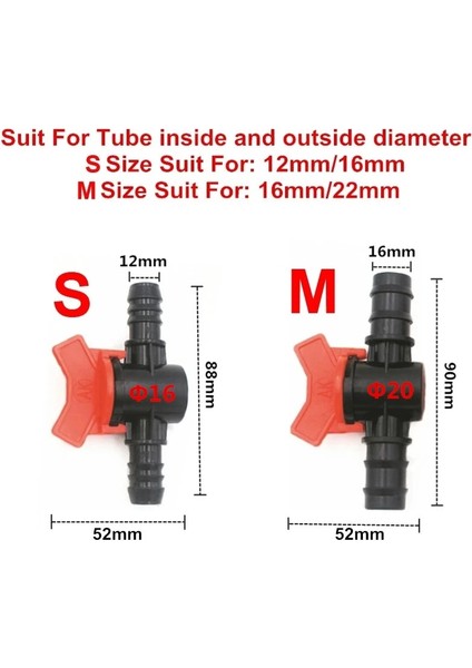16MM Çaplı Stil Için 1 Parça Balık Tankı Su Akış Kontrol Vanası Tüp Giriş Çıkış Konnektör Anahtarı Filtre Teneke Kutu Boru Akvaryum Aksesuarları (Yurt Dışından) fiyatları