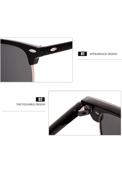 Erkekler Kadınlar Için Vintage Güneş Gözlüğü Güneş Gözlüğü Tasarımcı Lüks Güneş Gözlüğü Güneş Koruyucu Balıkçılık Açık Oval Şekil UV400 Polarize Lens (Yurt Dışından) modelleri