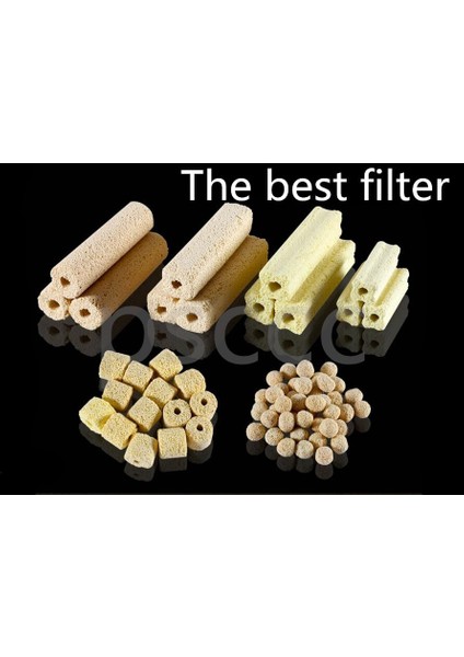 Yeşil Stil 2 Paket Çok Yüksek Li Seramik Biyo Gözenekli Filtre Medyası Biyolojik Halkalar Akvaryum Balıkları Tankı Nitrifikasyon Bakterileri Biyosikl Malzemesi (Yurt Dışından) fiyatları