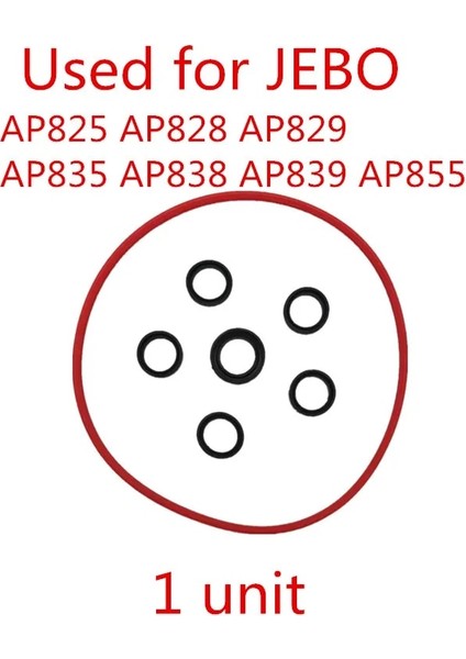 AP82 83 Mühür Halkası Stili 2 Adet Jebo Teneke Kutu Filtre Yedek Parça Su Vanası Giriş Çıkış Vanası, Jebo B Için Uygun (Yurt Dışından)