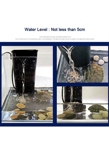 Sadece 2 Adet Filtre Pedi Stili L Beden Akvaryum Kaplumbağası Düşük Su Filtresi Pompası Balık Tankı Asılı Şelale Kaplumbağa Filtre Pompası Balık Kaplumbağası Sürüngen Için Su Dolaşımı (Yurt Dışından) fırsatları