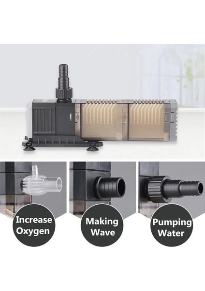 8W Tarzı Ingiltere Fişi 220V Akvaryum Iç Filtre Pompası Sunsun Balık Tankı Dalgıç Sünger Filtre Hava Kompresörü Su Akışı Oksijen Artırmak Hava Pompası (Yurt Dışından) fırsatları