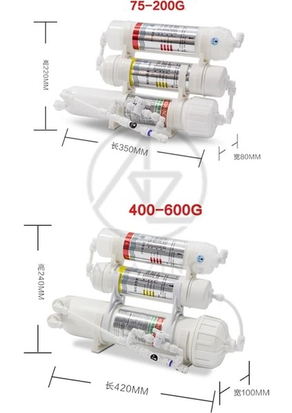 Stage1 2 Kartuş Stili 400G Ro Buddie Sistemi 3 Aşamalı Üç Aşamalı Ters Ozmoz Akvaryum Deniz Mercan Resifi Balık Tankı Su Yaşamı Için Saf Su Makinesi (Yurt Dışından) modelleri