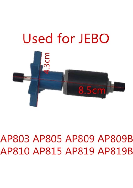 Jebo AP80 81 Rotor Stili 2 Adet Jebo Teneke Kutu Filtre Yedek Parça Su Vanası Giriş Çıkış Vanası, Jebo B Için Uygun (Yurt Dışından)