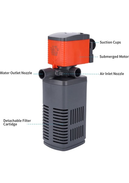 XL-F080 Stili Au Fiş Akvaryum Filtresi Balık Tankı Filtresi Akvaryum Hava Pompası Hava Oksijen Artırmak Akvaryum Iç Filtre Akvaryum Pompası 220 V (Yurt Dışından) fiyatları
