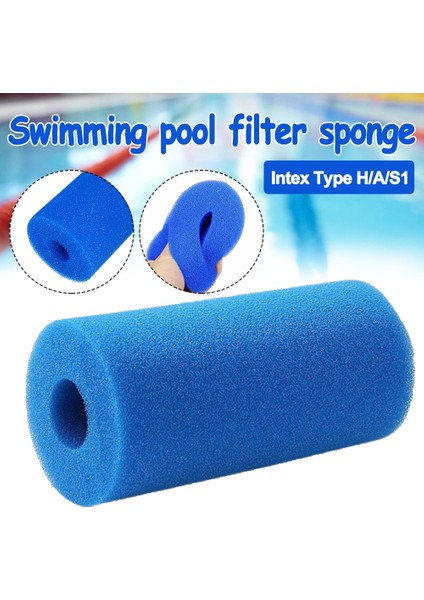 8X5.2X10.4CM Stili Intex Tip H Için Yıkanabilir Yeniden Kullanılabilir Yüzme Havuzu Köpük Filtresi Sünger Filtre Süngerleri Sünger Kolonu Yeniden Kullanılabilir Yıkanabilir Biyoköpük (Yurt Dışından)