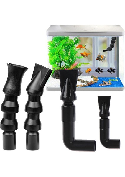 Od 25MM Yuvarlak S Stili Ayarlanabilir Akvaryum Filtre Pompası Döner Su Çıkışı Dönüş Borusu Konnektörü Sıhhi Tesisat Bağlantısı Balık Tankı Pompası Ördek Gagası Memesi (Yurt Dışından) fırsatları