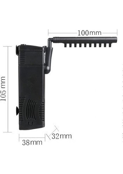 HJ-611B 6W Stili 220V Mini Balık Akvaryumu Tankı Pompası Nano Bina Iç Filtre Dalgıç Oksijen Pompası Akvaryum Su Tesisi Tankı Için Balık Kaplumbağası (Yurt Dışından) modelleri