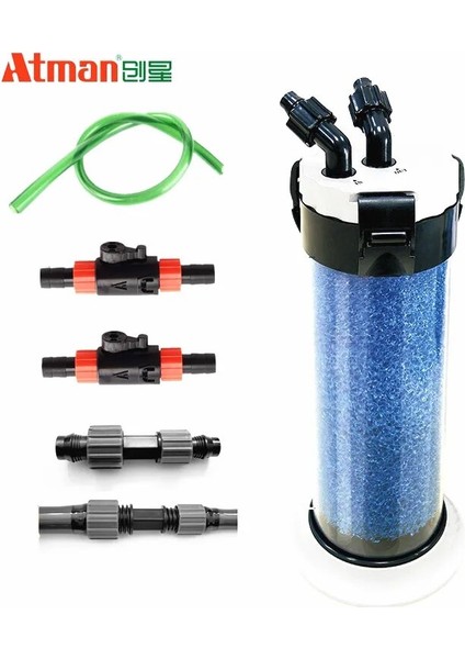 LW-602 12MM Stili 1 Ünite Atman Akvaryum Balık Tankı Için Ön Filtre Harici Ön Filtre Varil QZ30 Kaplumbağa Kavanozu Harici Varil Filtre Pompası (Yurt Dışından)