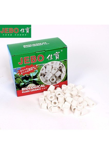 Beyaz Stil 500G Yenı Jebo Filtre Biyolojik Halkalar Seramik Biyo Gözenekli Medya Biyosikl Malzeme Akvaryum Balık Tankı Nitrifikasyon Bakterileri 300GG (Yurt Dışından) fırsatları